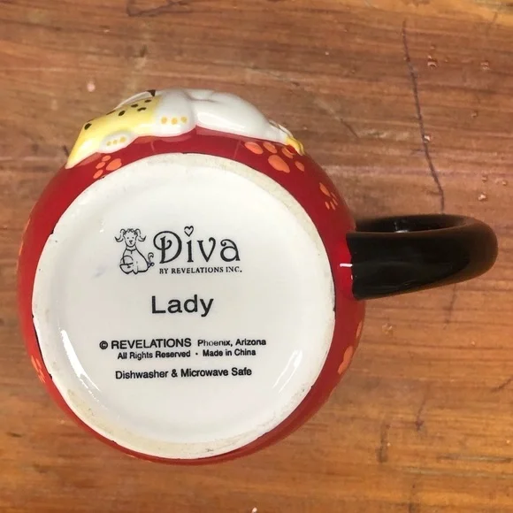 Poodle Diva “Lady” 3D Collectible Coffee Mug - Picture 6 of 6